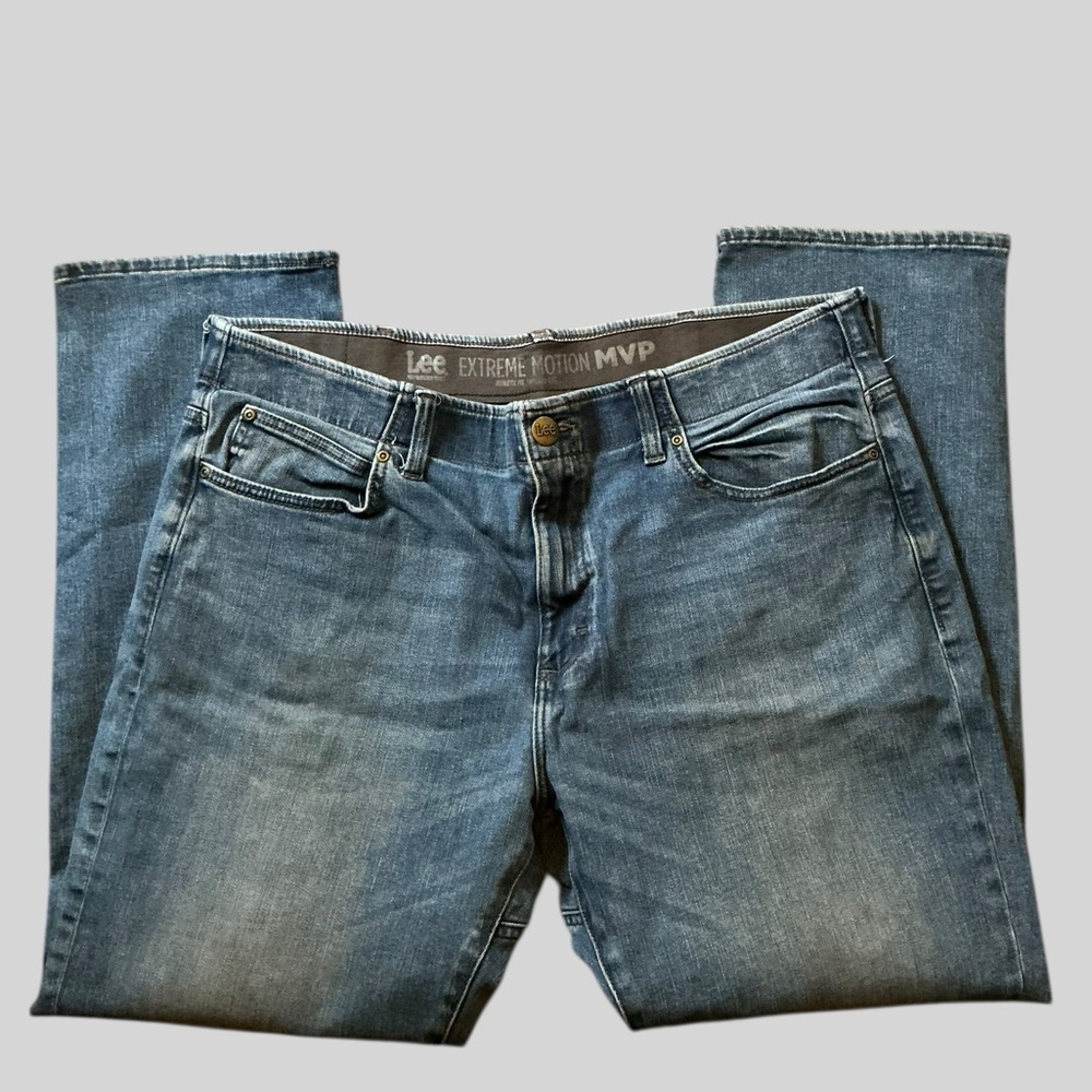 Lee MVP Men’s Jeans Deep Notion Wash Size 40x30 Classic Straight Fit